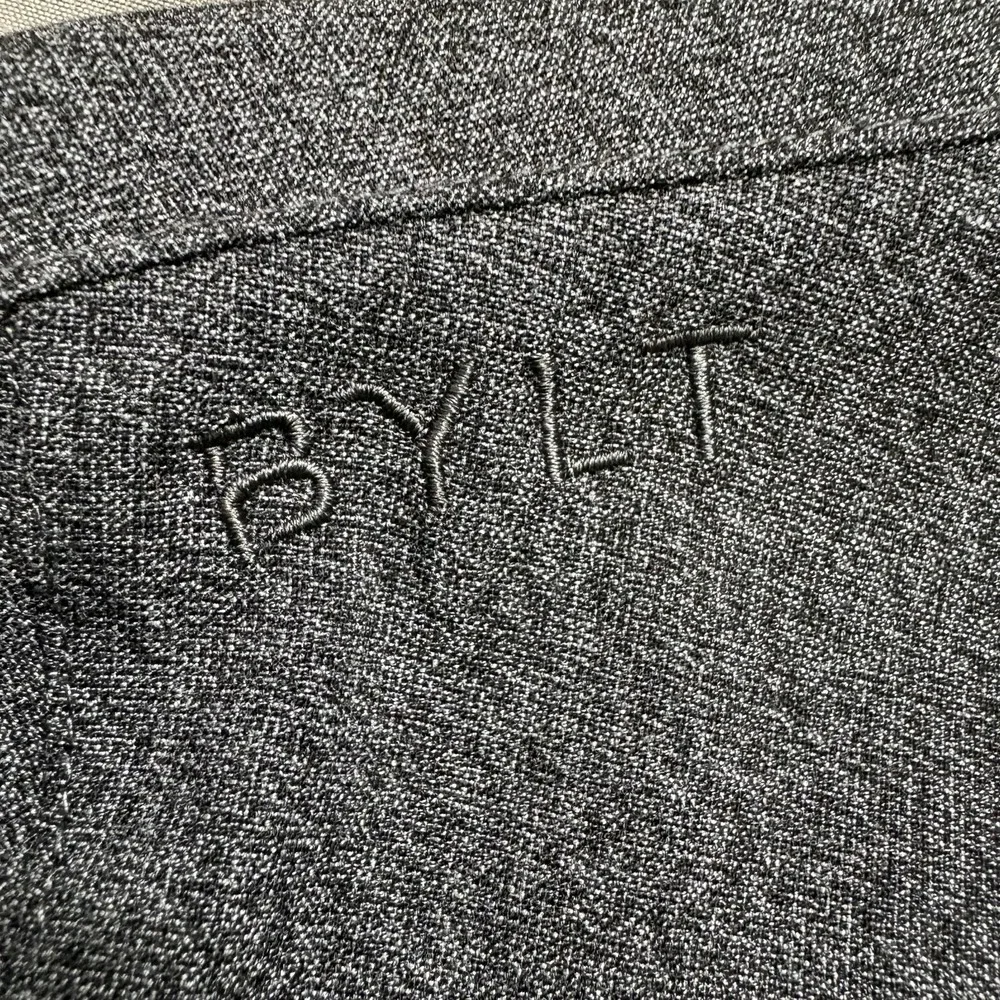 BYLT Premium Basics Vista Long Sleeve Button Down Shirt Gray Heather Mens Small